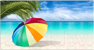Фотофасад Arthata Пляж, пальмы, море / FotoSetka-300-113 (300x156)