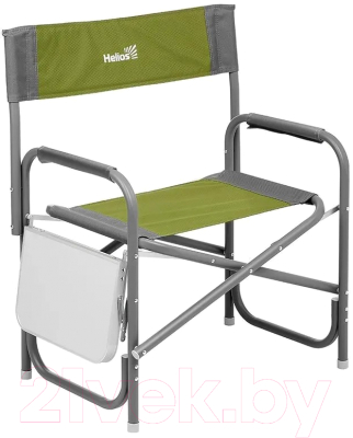 Кресло складное Helios Maxi / Т-HS-DC-95200T-M-GG (серый/зеленый)
