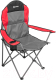 Кресло складное Nisus N-244-GRD-1 (серый/красный/черный) - 