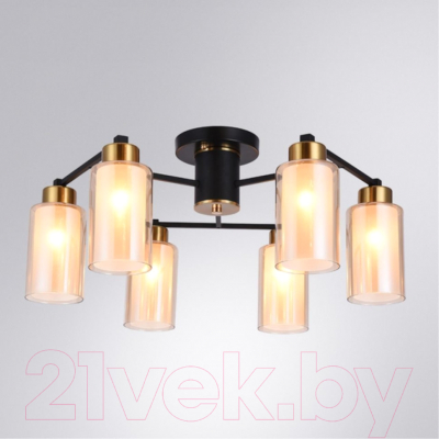 Люстра Arte Lamp Leo A7027PL-6BK