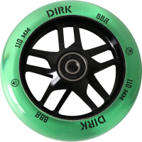 Колесо для самоката Ateox Dirk Al / WD2-110 (зеленый) - 