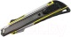 Нож строительный BERGER Металлический с сегментированным лезвием 18мм / BG1351 - 