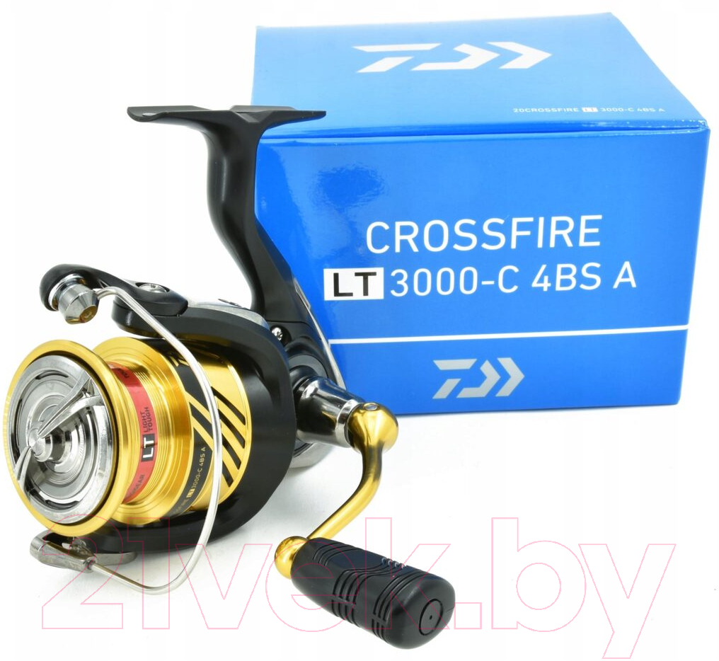 Катушка безынерционная Daiwa 20 Crossfire LT 3000-C 4BS A / 10186-300