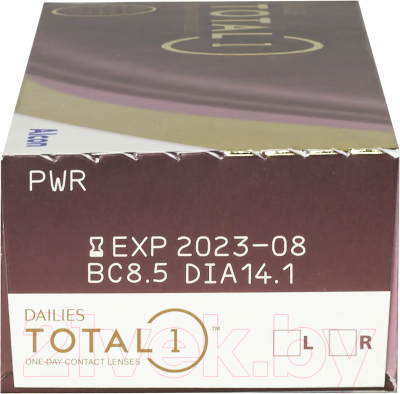 Комплект контактных линз Dailies Total 1 Sph-3.75 R8.5 D14.1 (30шт)