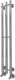 Полотенцесушитель водяной Маргроид Inaro 100x6x12 3 крючка (частичная комплектация) - 
