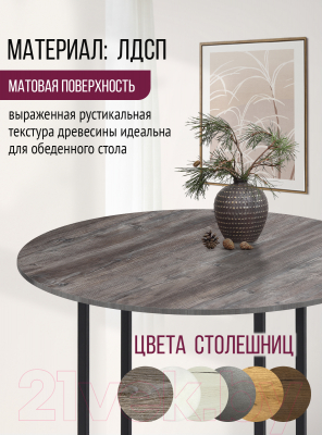 Купить Столешница для стола Millwood D100x18  