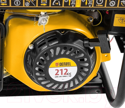 Изображение товара Бензиновый генератор Denzel PS-33E (94537)