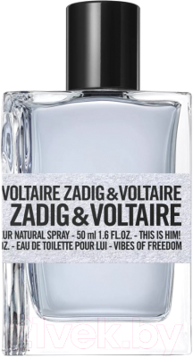 Туалетная вода Zadig & Voltaire This Is Him Vibes of Freedoom (100мл)