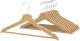 Набор деревянных вешалок-плечиков Ikea Бумеранг 302.385.43 (натуральный) - 