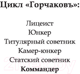 Художественная книга АСТ Горчаков. Коммандер (Пылаев В.) — фото 5