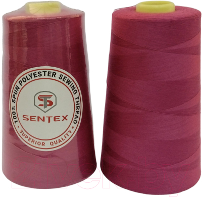 Набор швейных ниток Sentex 100% полиэстер 50/2 5000 ярдов 1058 (2шт)