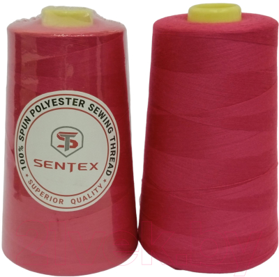 Набор швейных ниток Sentex 100% полиэстер 50/2 5000 ярдов 1064 (2шт)