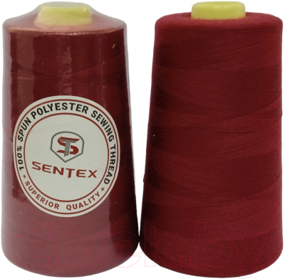 Набор швейных ниток Sentex 100% полиэстер 50/2 5000 ярдов 1077 (2шт)