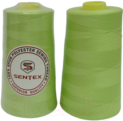 Набор швейных ниток Sentex 100% полиэстер 50/2 5000 ярдов 1085 (2шт)