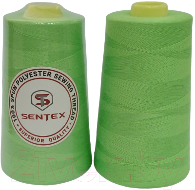 Набор швейных ниток Sentex 100% полиэстер 50/2 5000 ярдов 1088 (2шт)