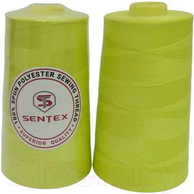 Набор швейных ниток Sentex 100% полиэстер 50/2 5000 ярдов 1089 (2шт)