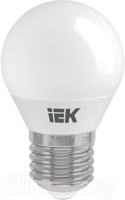 Лампа IEK ECO G45 5Вт 230В 3000К E27 (LLE-G45-5-230-30-E27)