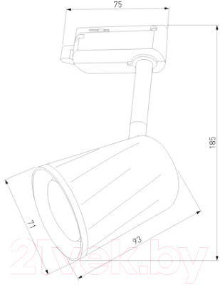 Трековый светильник Elektrostandard Joli 9W 4200K LTB19 (белый)