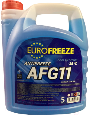 Антифриз Eurofreeze AFG 11 -40C / 52239 (4.8кг, синий)