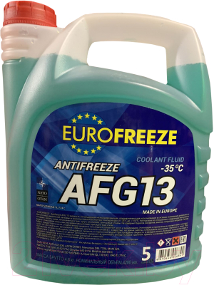 Антифриз Eurofreeze AFG 13 -35C / 52240 (4.8кг, зеленый)