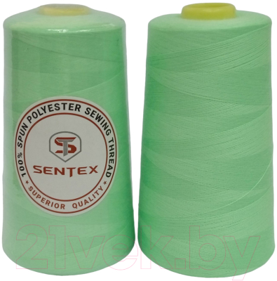 Набор швейных ниток Sentex 100% полиэстер 50/2 5000 ярдов 1098 (2шт)