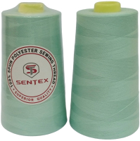 Набор швейных ниток Sentex 100% полиэстер 50/2 5000 ярдов 1105 (2шт) - 