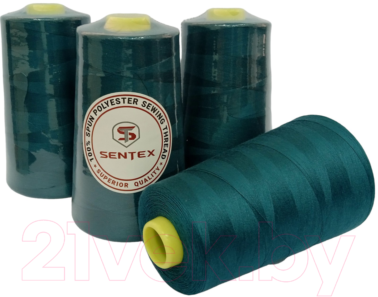 Набор швейных ниток Sentex 100% полиэстер 50/2 5000 ярдов 1115 (4шт)
