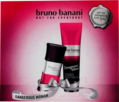 Парфюмерный набор Bruno Banani Dangerous Woman Туалетная вода 20мл+Гель для душа 50мл