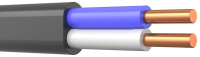 Кабель силовой Кабельмаш ВВГ-Пнг(А)-LS 2x1.5 (N)-0.66 (20м) - 