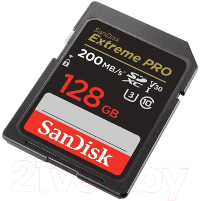 Карта памяти SanDisk Extreme PRO SDXC 128GB (SDSDXXD-128G-GN4IN)