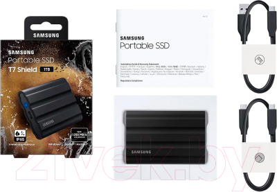 Внешний жесткий диск Samsung T7 Shield 1TB (MU-PE1T0S/WW)