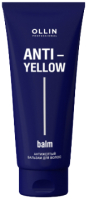 Оттеночный бальзам для волос Ollin Professional Anti-Yellow Антижелтый (250мл) - 