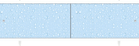 Экран для ванны МетаКам Ультралегкий 1.48 (светло-синий) - 