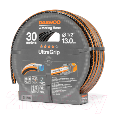 Шланг поливочный Daewoo Power UltraGrip DWH / 5115 (30м)