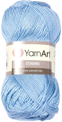 Набор пряжи для вязания Yarnart Этамин 30гр 180м / 424 (10шт, голубой)