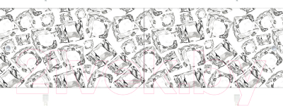 Экран для ванны МетаКам Ультралегкий 1.68 (лед)