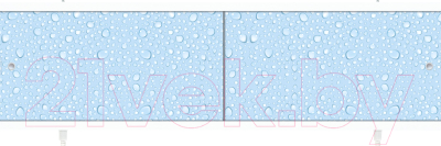 Экран для ванны МетаКам Ультралегкий 1.68 (светло-синий)