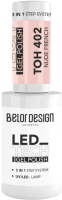 Гель-лак для ногтей Belor Design Led Tech тон 402 (6мл) - 