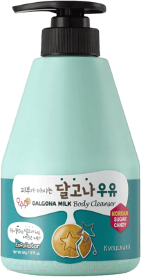 Гель для душа Welcos Kwailnara Dalgona Suga Candy Milk Body Cleanser (560г)