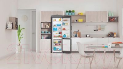 Холодильник с морозильником Indesit ITR 5200 X