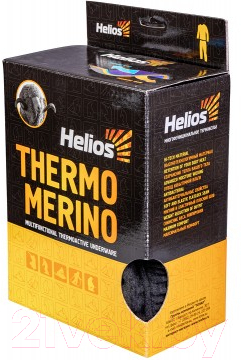 Комплект термобелья Helios Thermo-Merino (р-р 44-46/164-168, темно-серый)