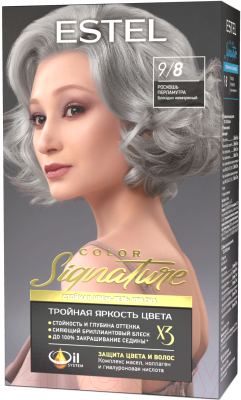 Крем-краска для волос Estel Color Signature 9/8 (роскошь перламутра)