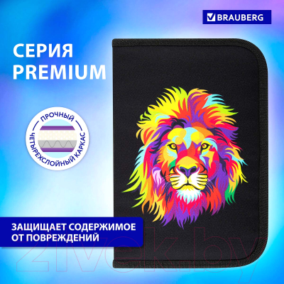 Изображение товара Пенал Brauberg Colorful Lion / 270725