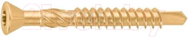 Шуруп Starfix Для полов и паркета 3.2x40 TORX10 / SMC3-19808-1000 (1000шт, оцинкованный, желтый)