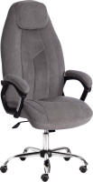 

Кресло офисное Tetchair, Boss хром/флок