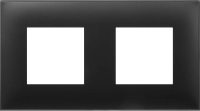 Рамка для выключателя DKC Avanti / 4412904 (черный матовый) - 