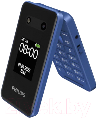 Мобильный телефон Philips Xenium E2602 (синий)