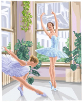 Картина по номерам Школа талантов Балерины / 5005792 - 