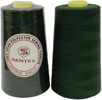 Набор швейных ниток Sentex 100% полиэстер 50/2 5000 ярдов 1120 (2шт)