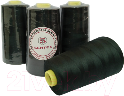 Набор швейных ниток Sentex 100% полиэстер 50/2 5000 ярдов 1125 (4шт)